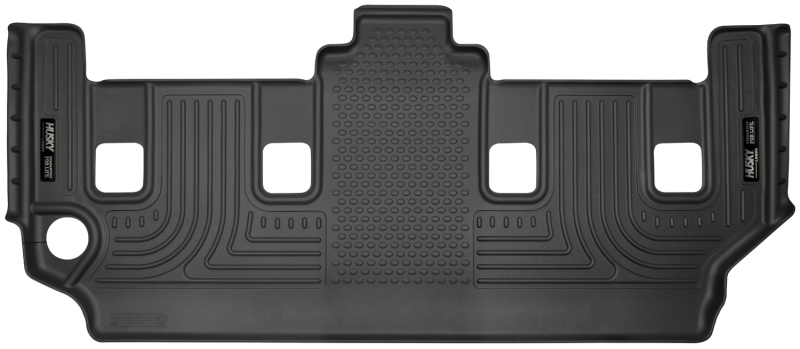 Chrysler Town & Country Floor Liner - Rear - 3rd Row - Husky Liners - WeatherBeater - Black - `08-`12